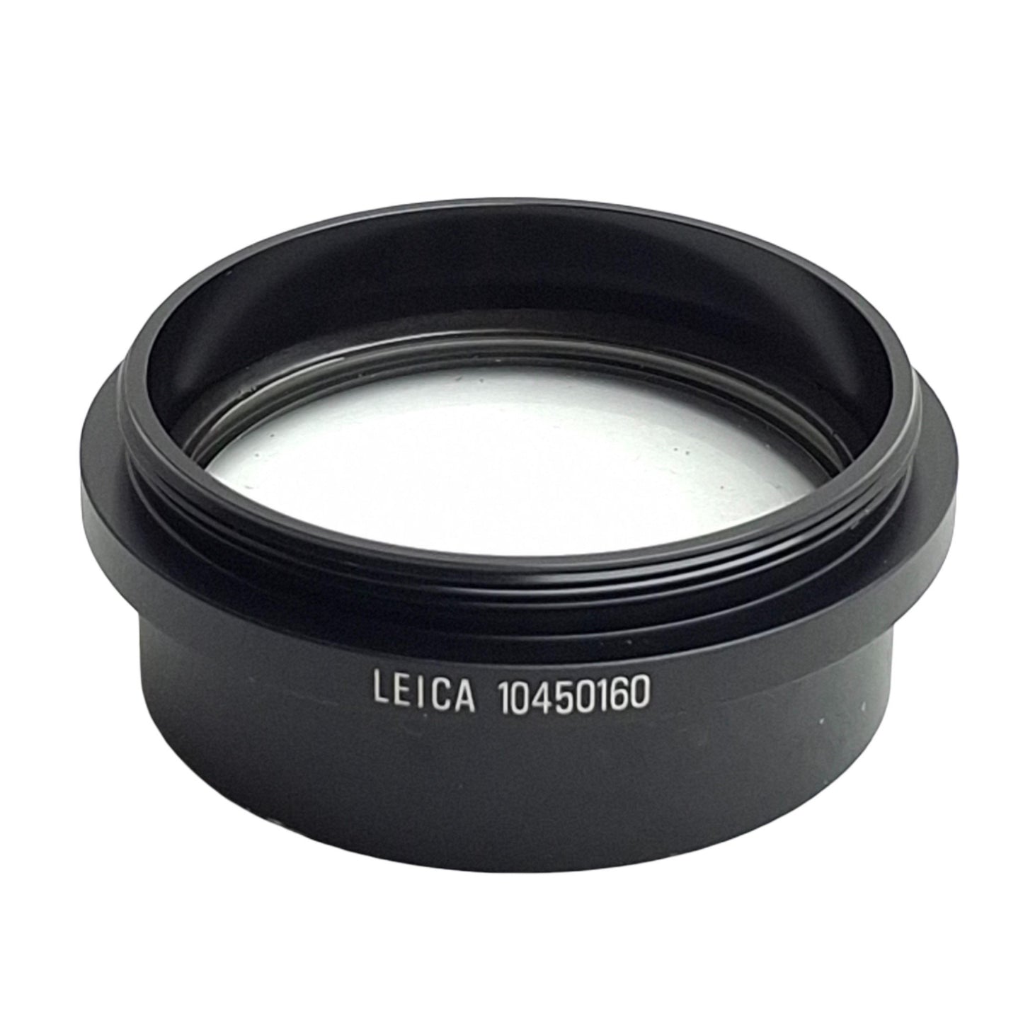 Used Leica 10450160 Achromatic Objective Stereo Microscope Lens 0.63x, 148mm WD, M60
