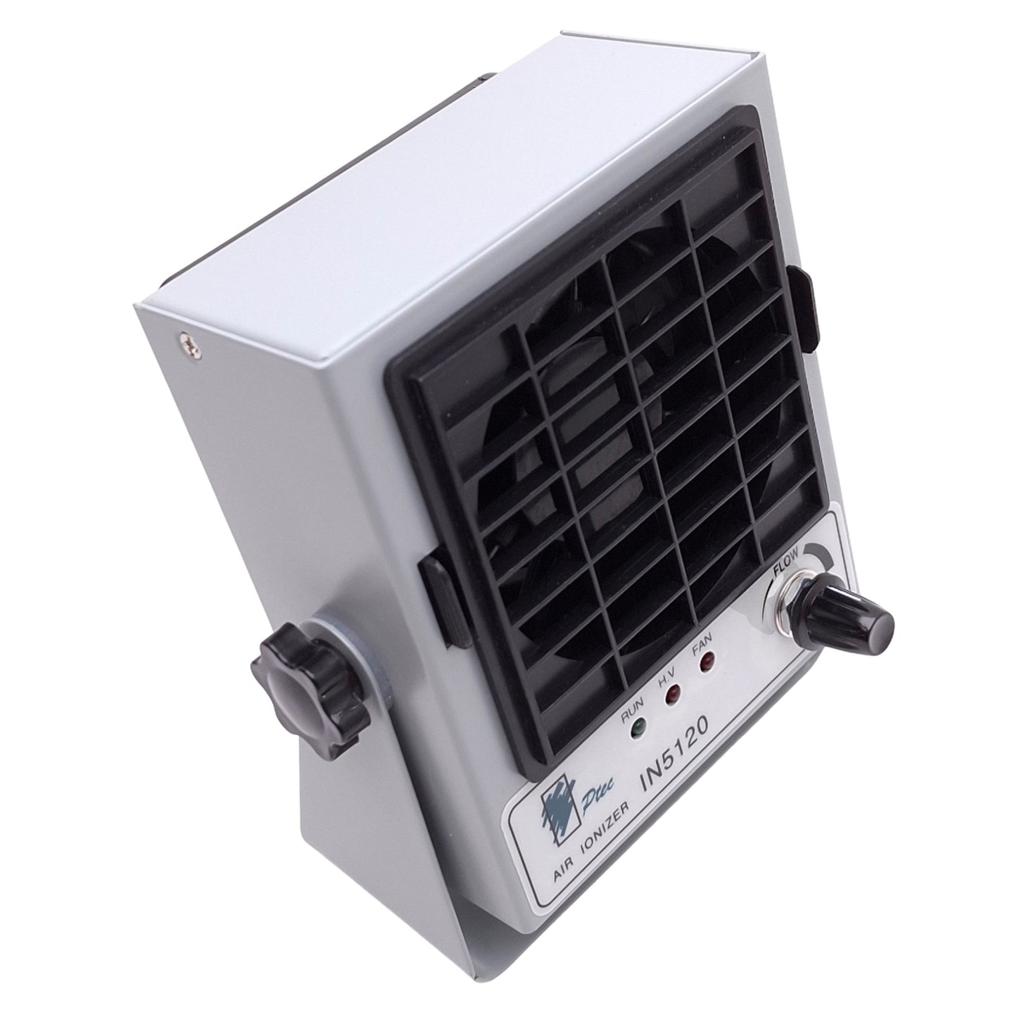 Used PTEC IN5120 Ionizing Air Blower, AC 68KHz Ion Out, ø3in, 49cfm, 24VDC 12W