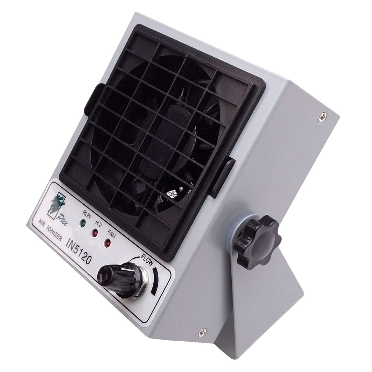 Used PTEC IN5120 Ionizing Air Blower, AC 68KHz Ion Out, ø3in, 49cfm, 24VDC 12W