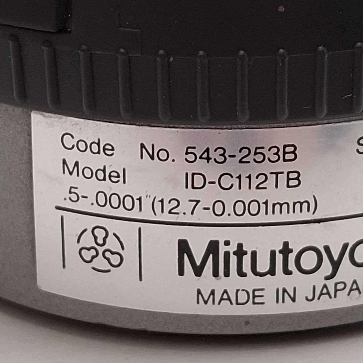 Used Mitutoyo 543-253B Absolute IDC Digital Indicator, 0.5" Range, 0.0001" Resolution