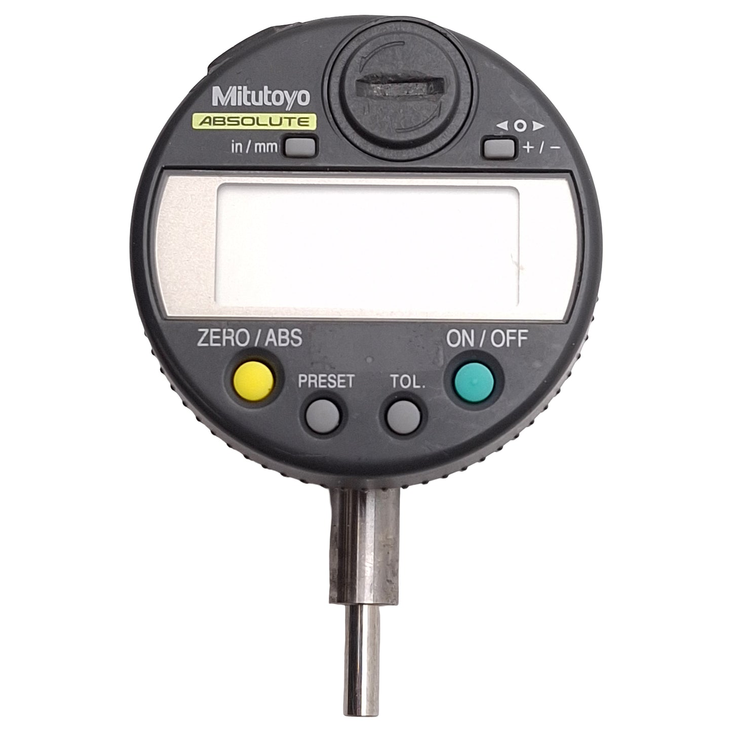 Used Mitutoyo 543-253B Absolute IDC Digital Indicator, 0.5" Range, 0.0001" Resolution