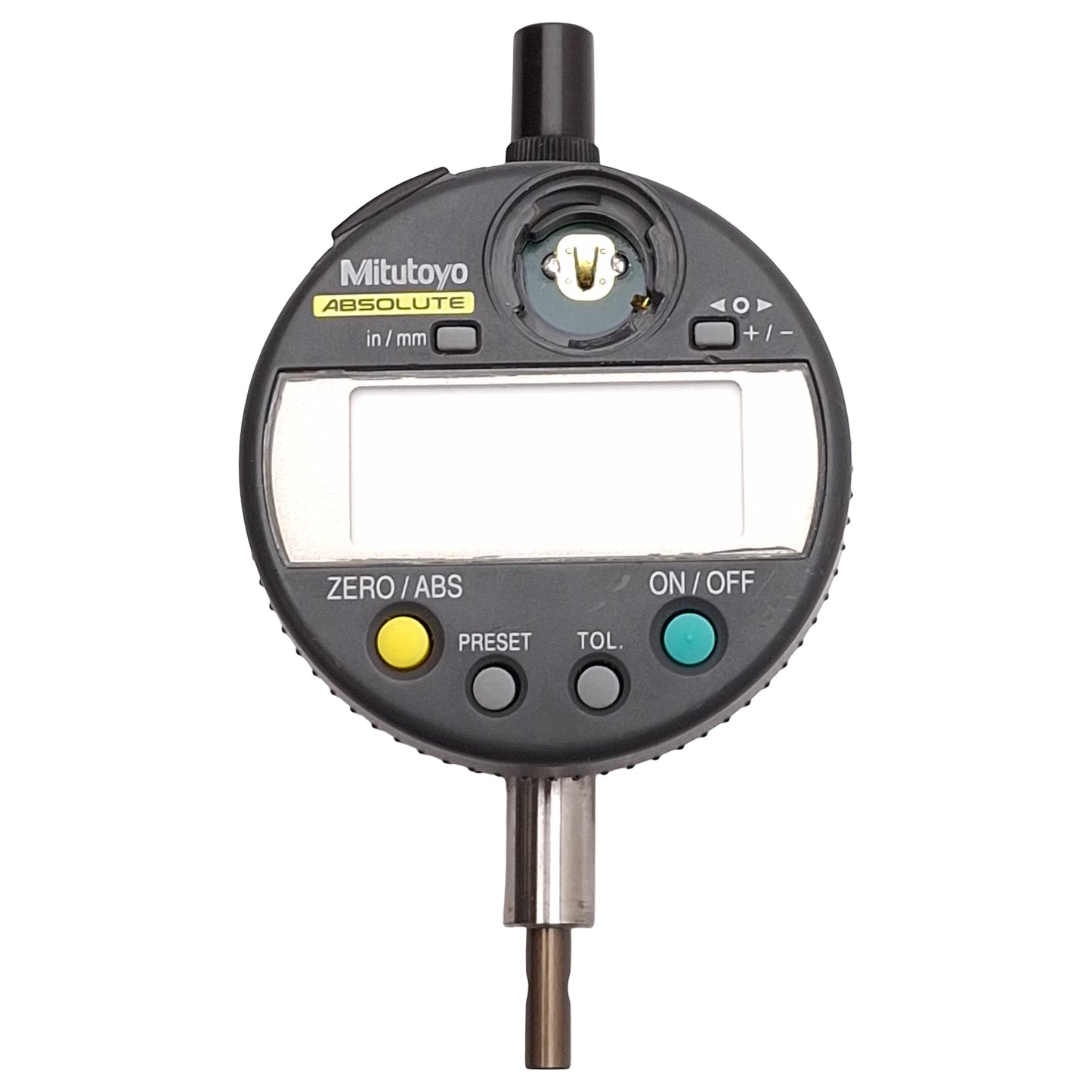 Used Mitutoyo 543-276B Absolute IDC Digital Indicator, 0.5" Range, *Battery Cover*