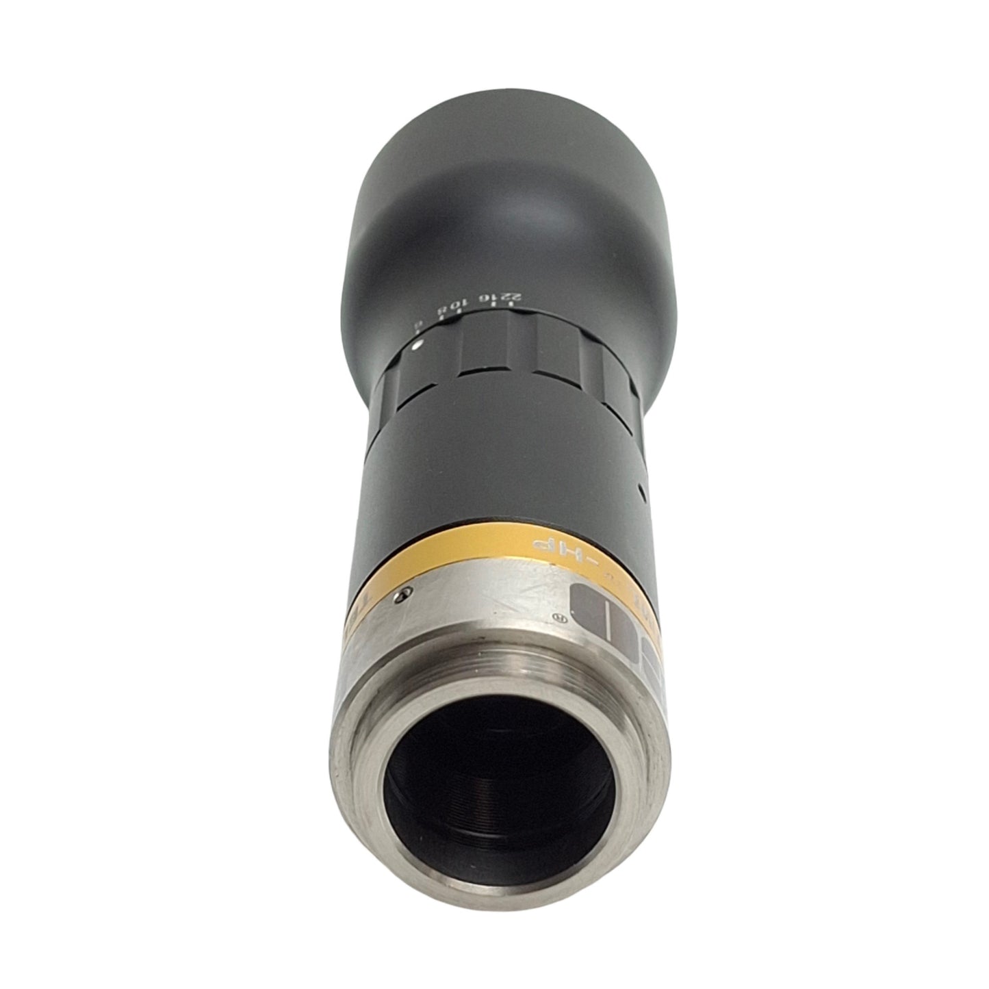 Used Edmund Optics 58-430 1.0X SilverTL Telecentric Lens, WD=83mm, F6-F22, 117mm L