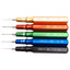 Used Excelta 260K-ESD Static Dissipative Mini Spatula Set, Aluminum Handle, AISI 1075