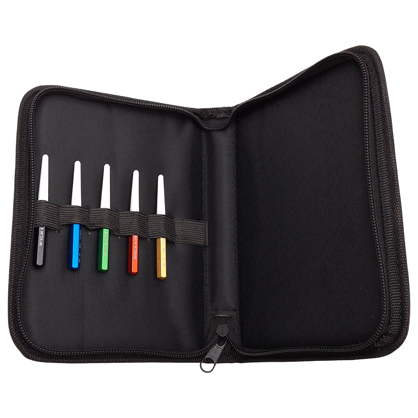Used Excelta 260K-ESD Static Dissipative Mini Spatula Set, Aluminum Handle, AISI 1075
