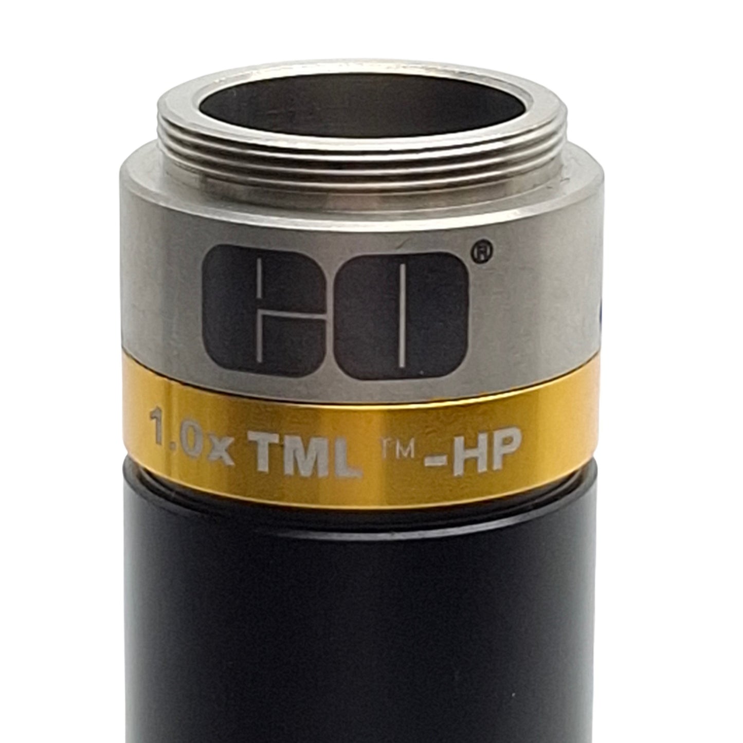 Used Edmund Optics 58430 1.0X SilverTL Telecentric Lens, WD=83mm, F6-Closed, 114mm L