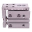 Used SMC MXH6-5Z Compact Slide Table, ø6mm Bore, 5mm Stroke, 0.7MPa Max, M5 x 0.8