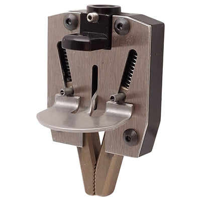 Used Chatillon GF-11 Miniature Wedge Grip, 2mm Sample, 12mm Throat, 500N Capacity