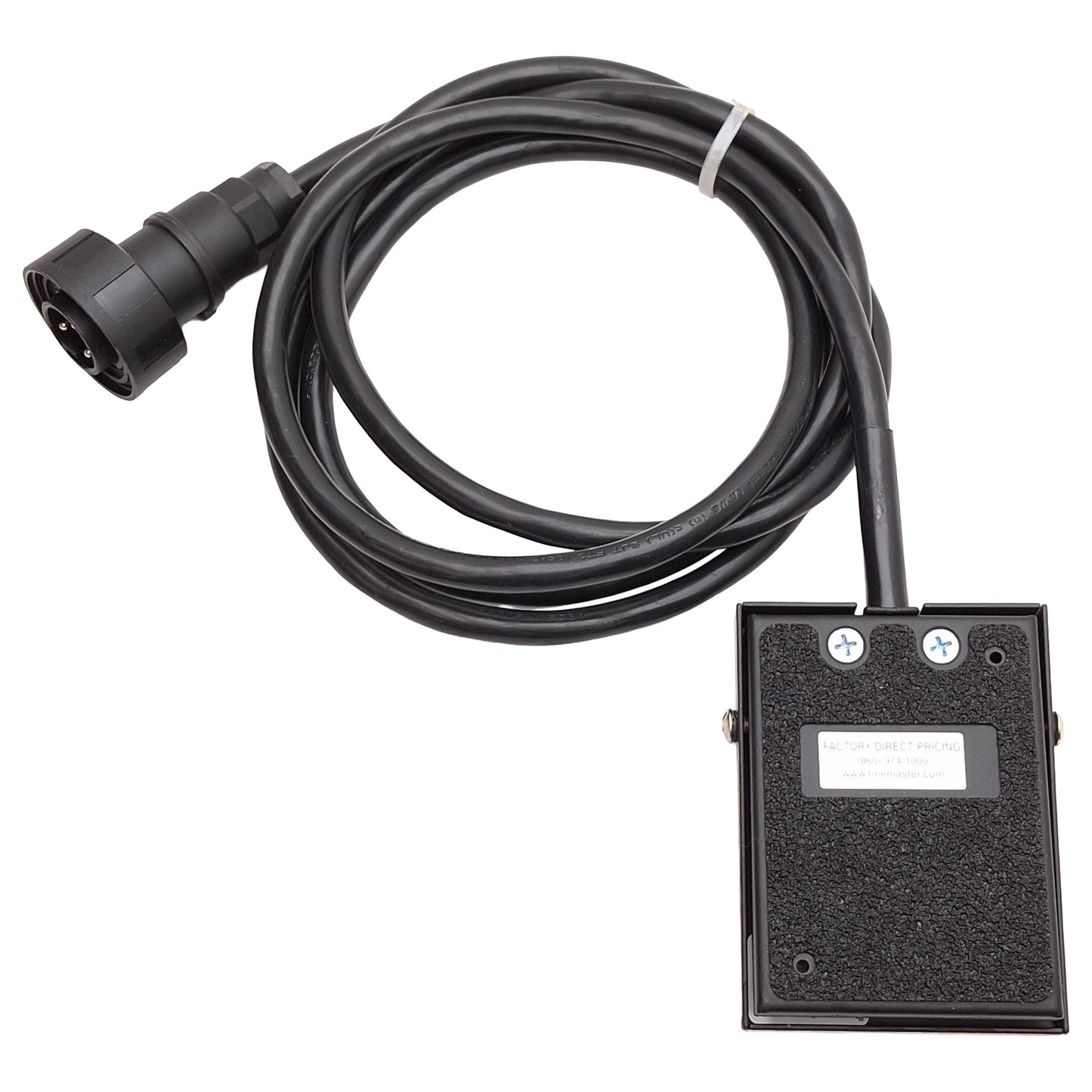 Used Linemaster T-91-SC36 Treadlite II Momentary Foot Switch For Beahm Hot Air System