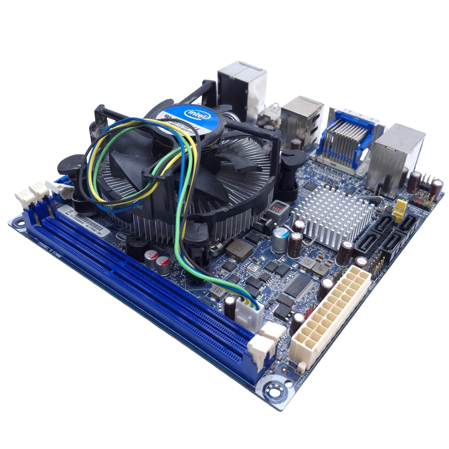 Used Intel DH57JG Mini-ITX Motherboard w/ Intel i3-540 LLGA1156 Socket, DDR3 Dual