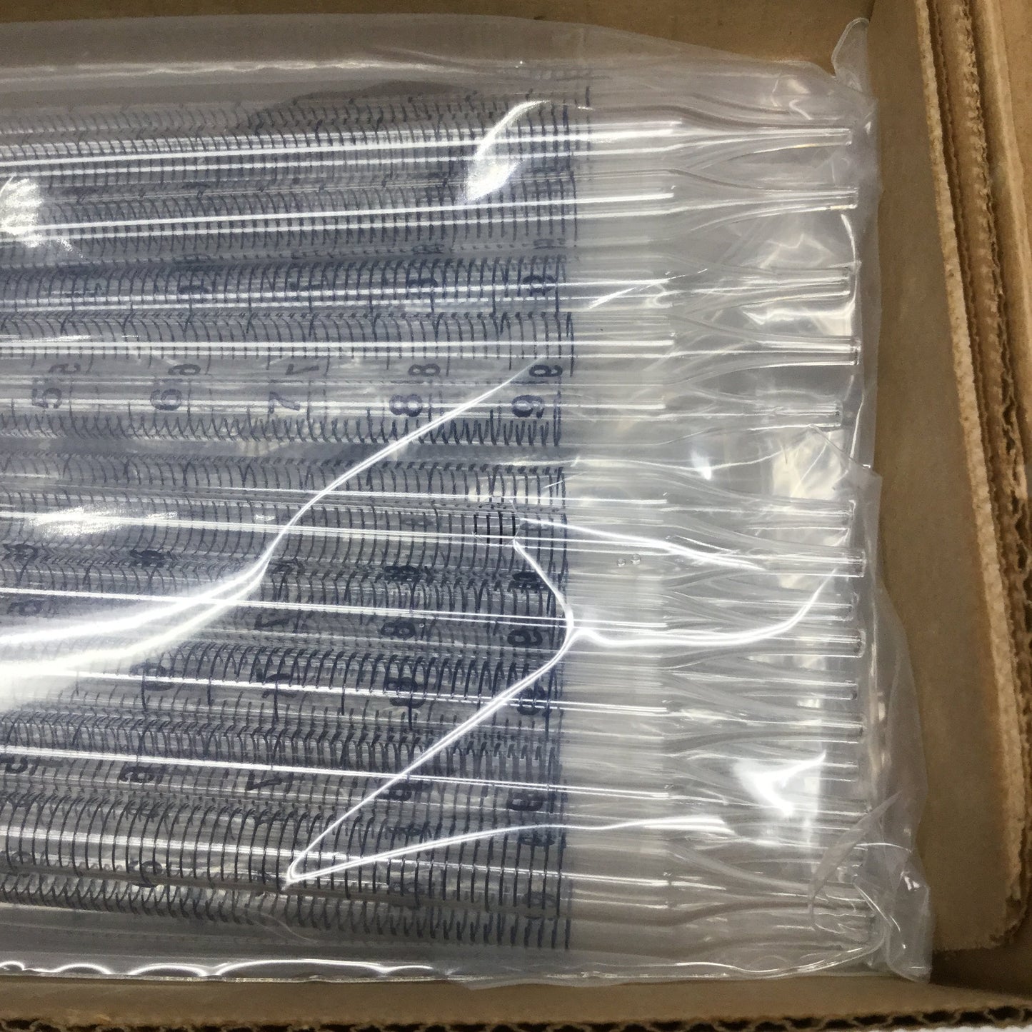 New Lot of 100 VWR 53283-776 PYREX Serological Pipettes, Glass, 10mL x 0.1mL Grad