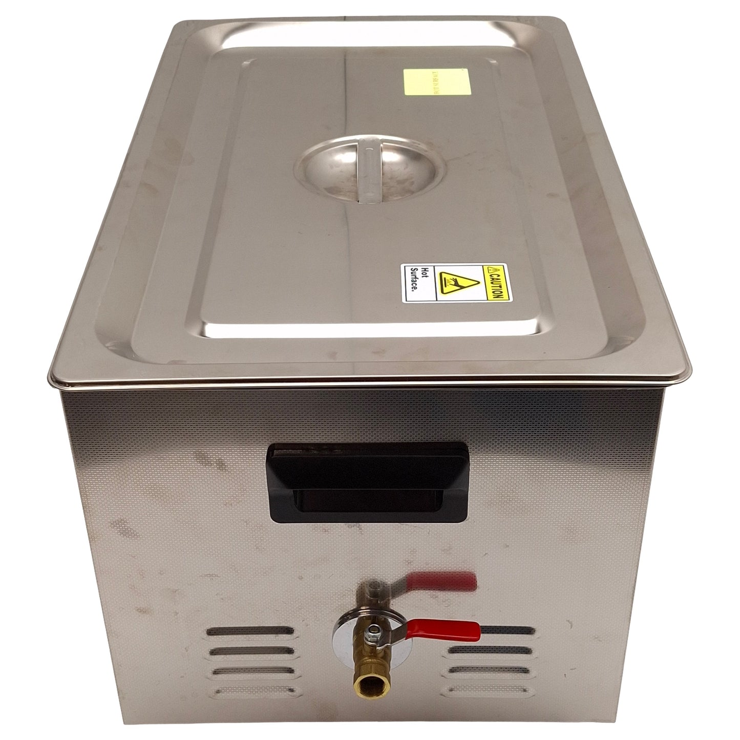 Used Vevor TH-SPQXJ-80A Heated Ultrasonic Cleaner 22L 40kHz 0-30min 0-80°C 100-120VAC
