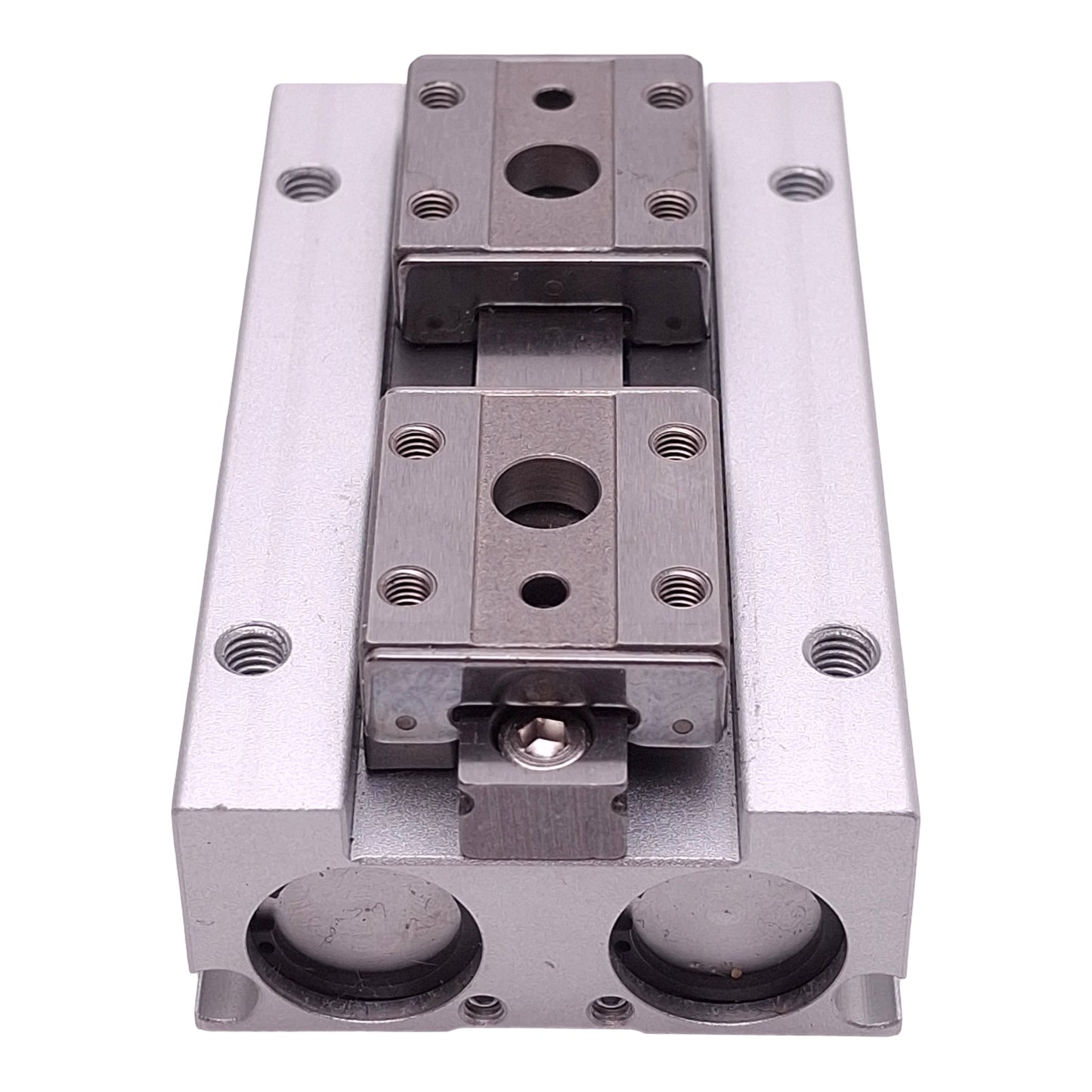 Used SMC MHF2-12D1R Pneumatic Low-Profile Parallel Gripper, ø12mm Bore, 24mm Stroke