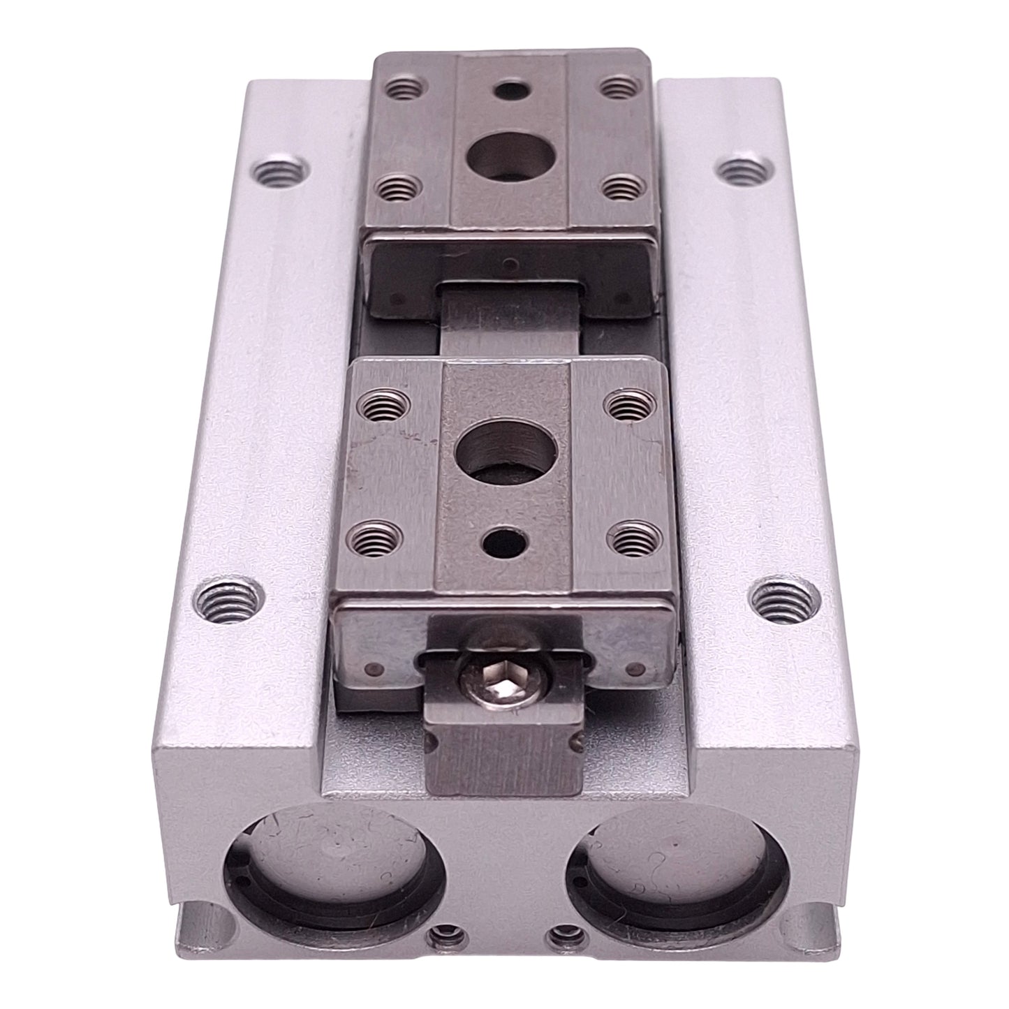 Used SMC MHF2-12D1R Pneumatic Low-Profile Parallel Gripper, ø12mm Bore, 24mm Stroke