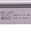 Used SMC MHF2-12D1R Pneumatic Low-Profile Parallel Gripper, ø12mm Bore, 24mm Stroke