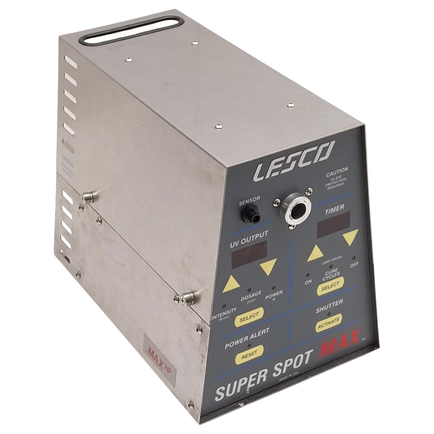 Used Lesco VSM3002-HP-R Super Spot Max HP UV Light Source, 315-400nm, 200W, 120VAC