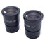 Used Lot of 2 AmScope WF10X/20 Microscope Eyepiece ø30mm Size, 10x Magnification