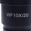 Used Lot of 2 AmScope WF10X/20 Microscope Eyepiece ø30mm Size, 10x Magnification