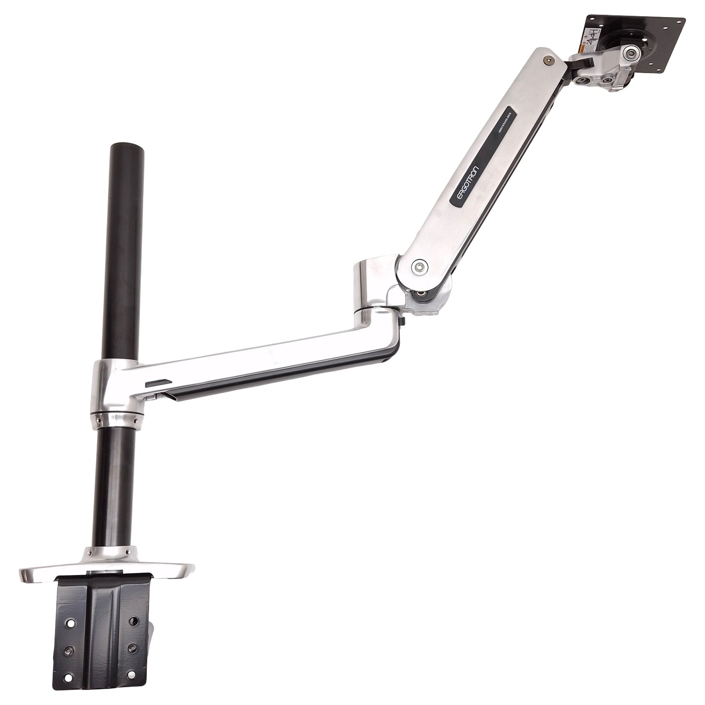 New – Open box Ergotron 45-360-026 LX Sit-Stand Desk Mount Monitor Arm, 7-25lbs, VESA 75/100