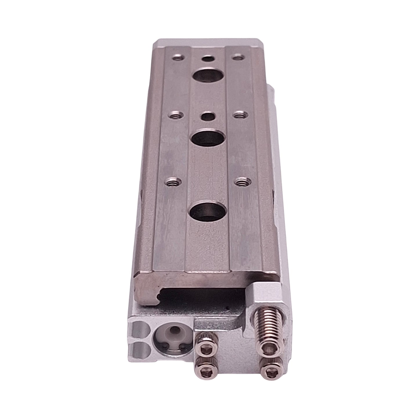 Used SMC MXQ6-50 Guided Cylinder Slide Table, ø6mm Bore, 50mm Stroke, 0.15-0.7MPa, M5