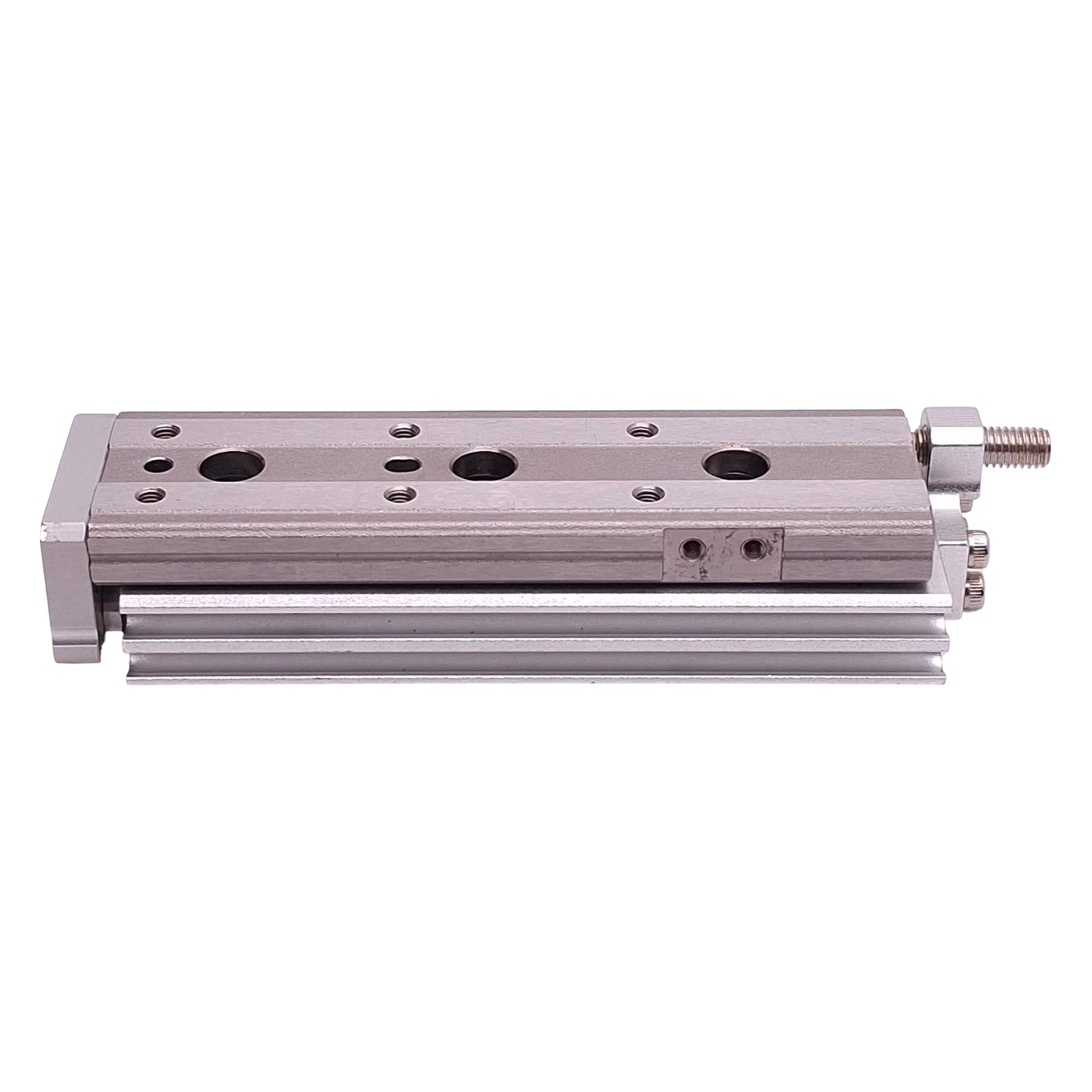 Used SMC MXQ6-50 Guided Cylinder Slide Table, ø6mm Bore, 50mm Stroke, 0.15-0.7MPa, M5