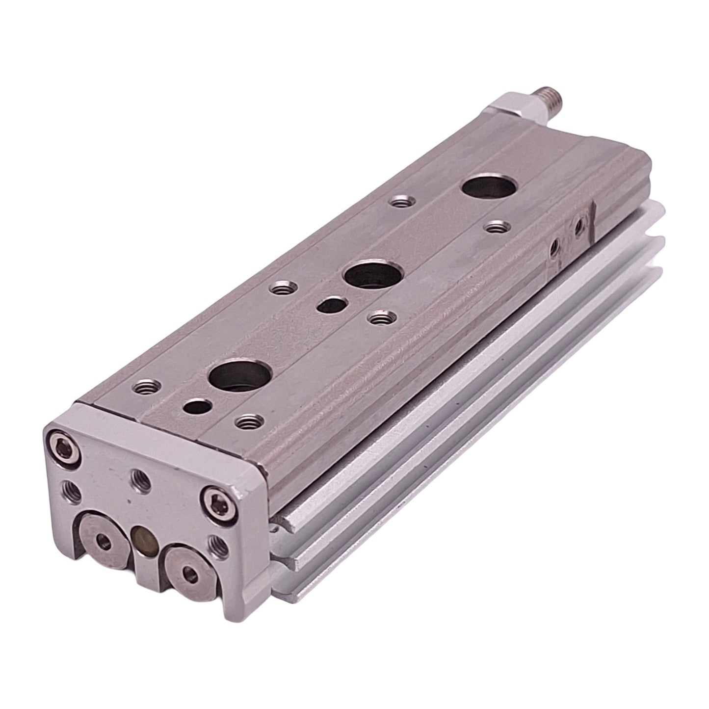 Used SMC MXQ6-50 Guided Cylinder Slide Table, ø6mm Bore, 50mm Stroke, 0.15-0.7MPa, M5