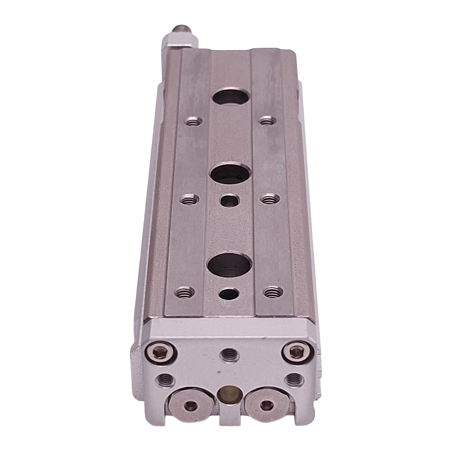 Used SMC MXQ6-50 Guided Cylinder Slide Table, ø6mm Bore, 50mm Stroke, 0.15-0.7MPa, M5
