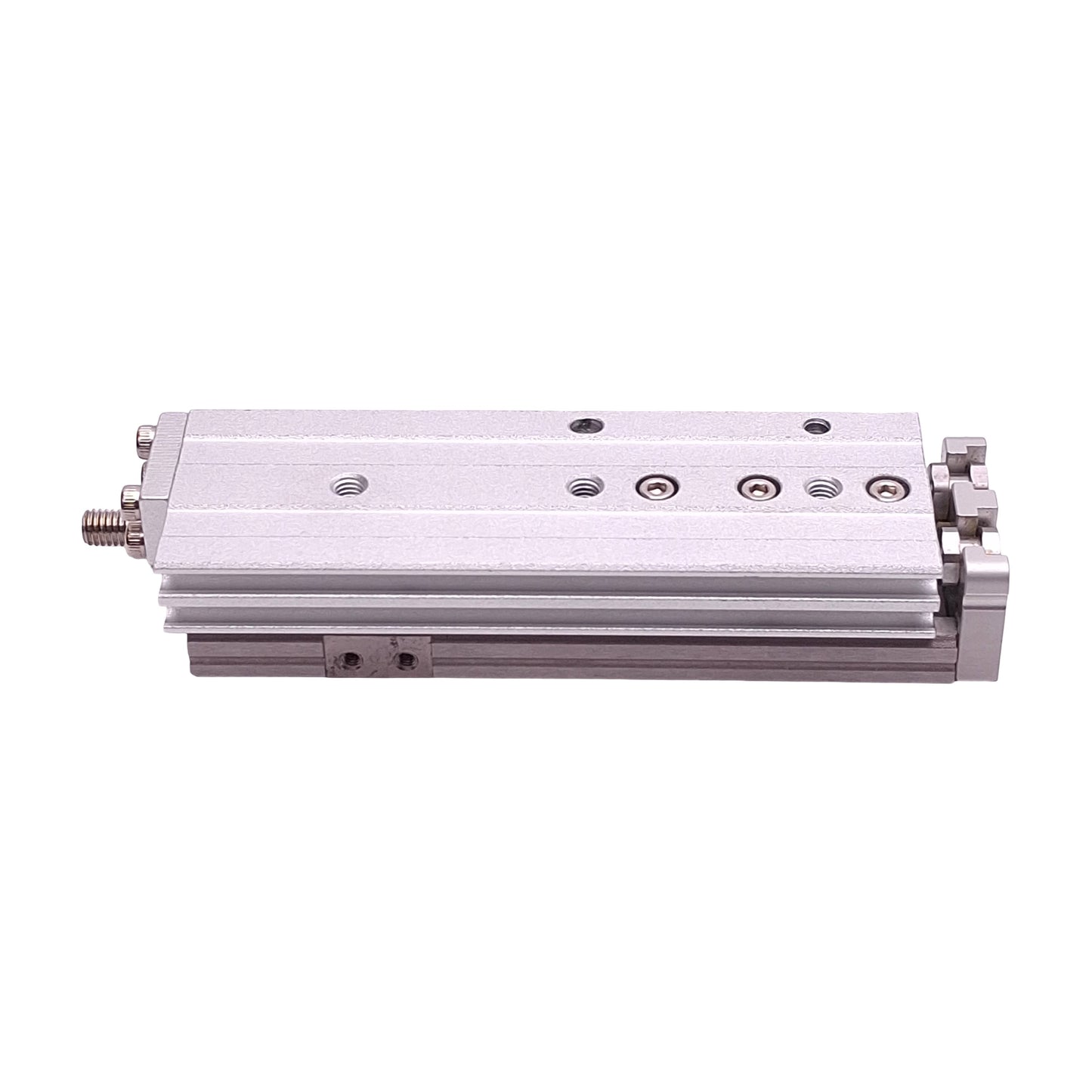 Used SMC MXQ6-50 Guided Cylinder Slide Table, ø6mm Bore, 50mm Stroke, 0.15-0.7MPa, M5