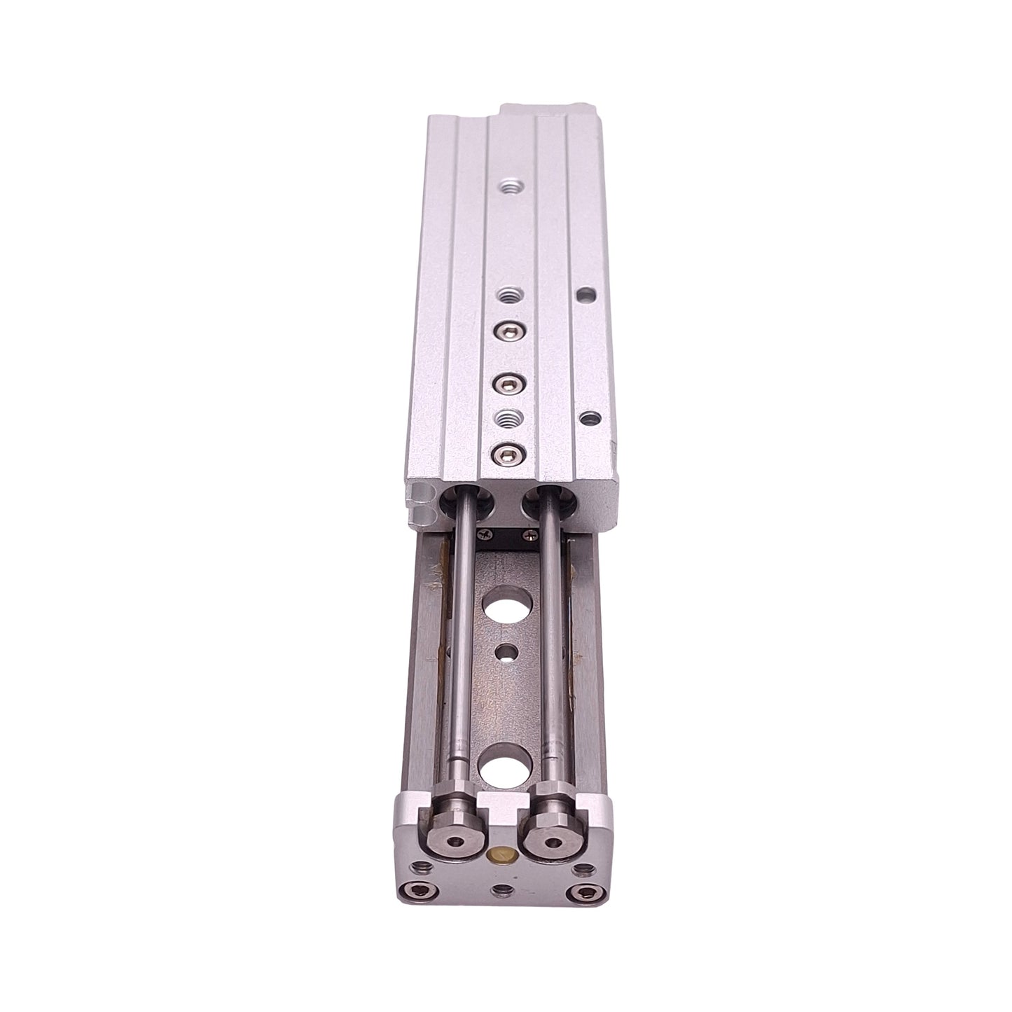 Used SMC MXQ6-50 Guided Cylinder Slide Table, ø6mm Bore, 50mm Stroke, 0.15-0.7MPa, M5