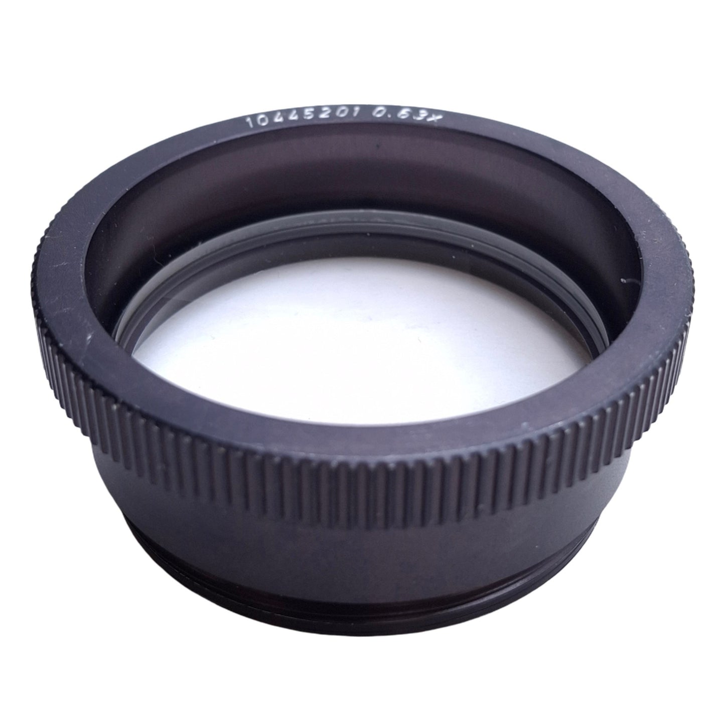 Used Leica 10445201 Stereo Microscope Bottom Achromatic Objective Lens 0.63x M-Series