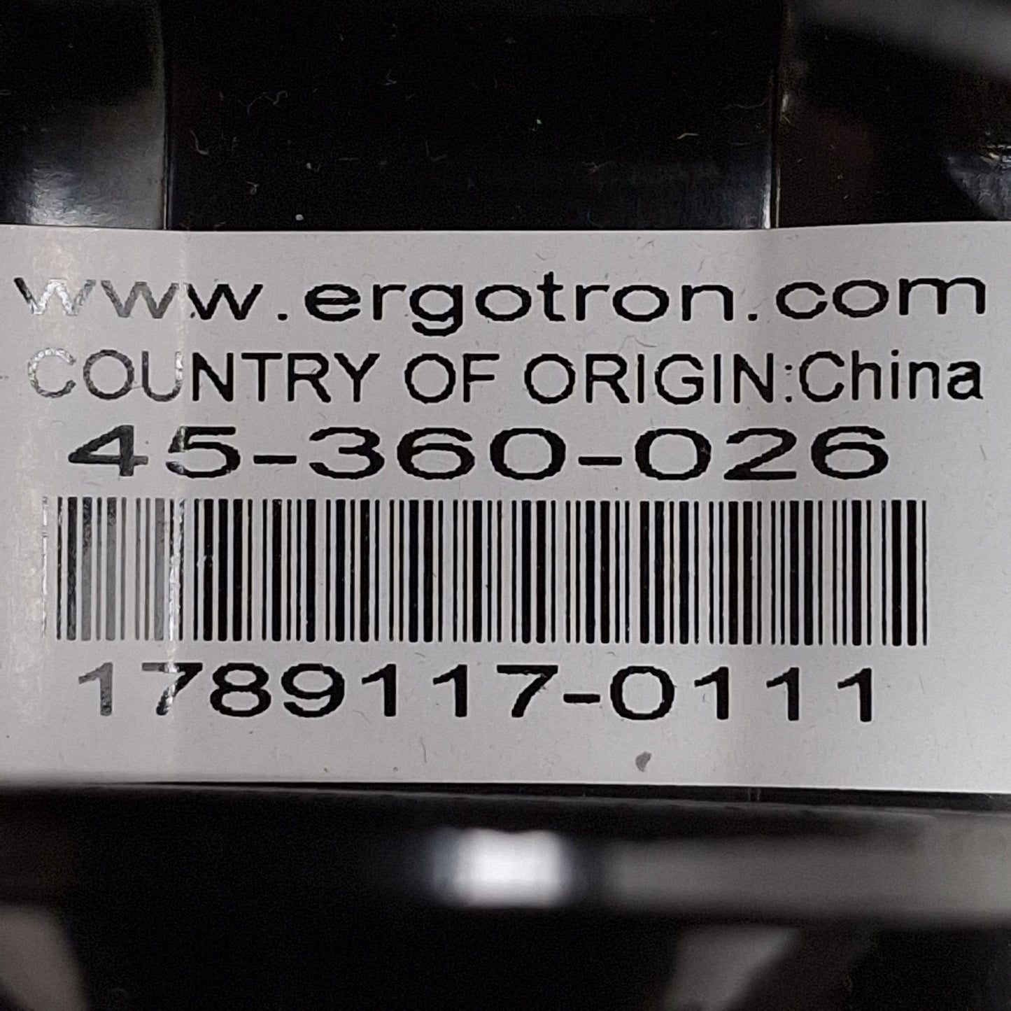 Used Ergotron 45-360-026 LX Sit-Stand Desk Mount Monitor Arm, *DESK MOUNT ONLY*