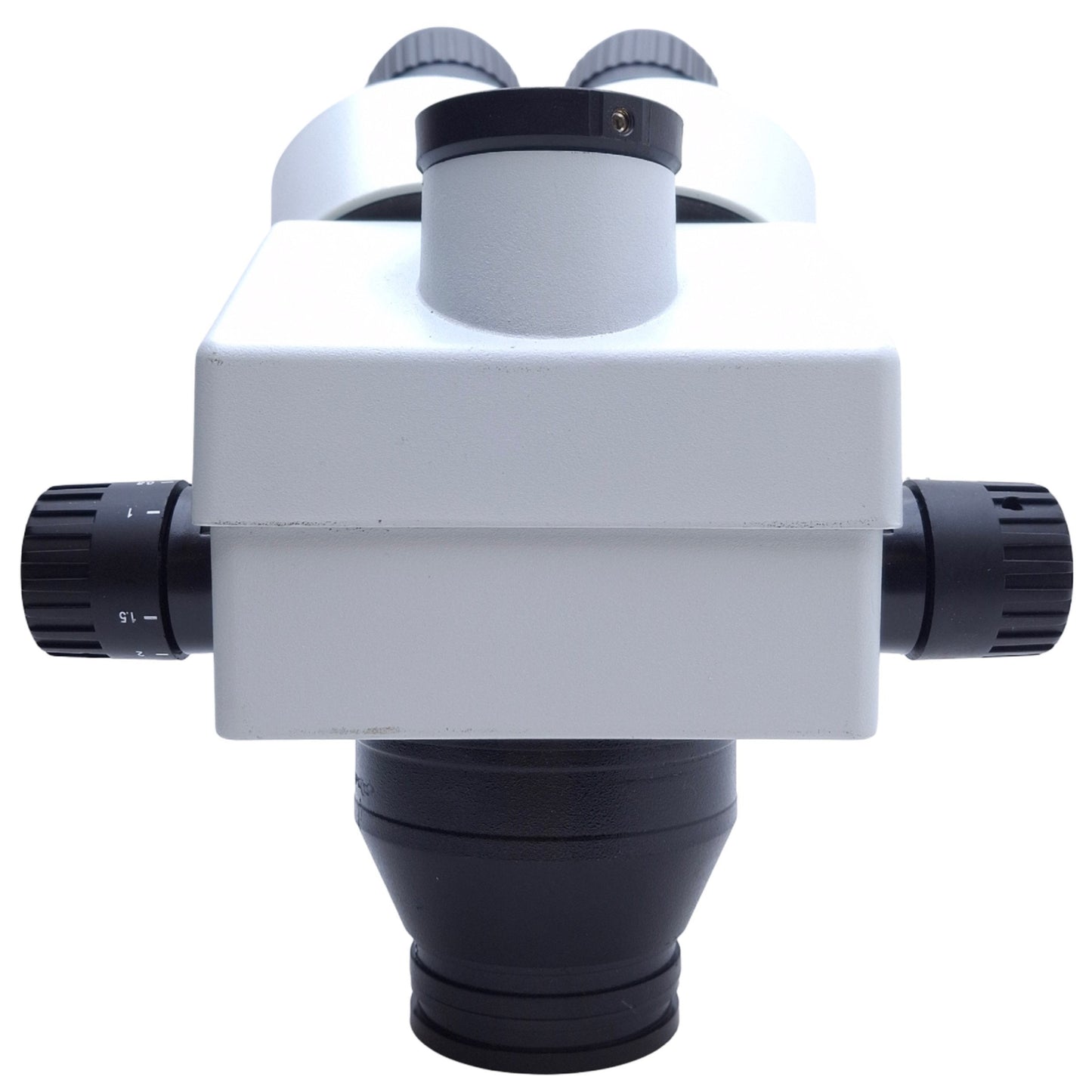 Used AmScope SM745TP Simul-Focal Trinocular Zoom Stereo Microscope Head 7x-45x Zoom