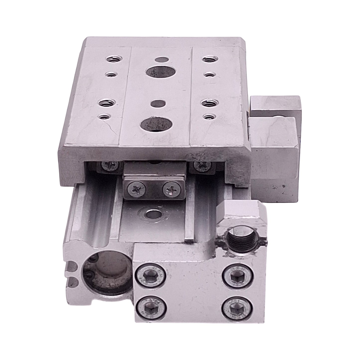 Used SMC MXS16-30 Guided Cylinder Slide Table, ø16mm Bore, 30mm Stroke, M5, 0.7MPa