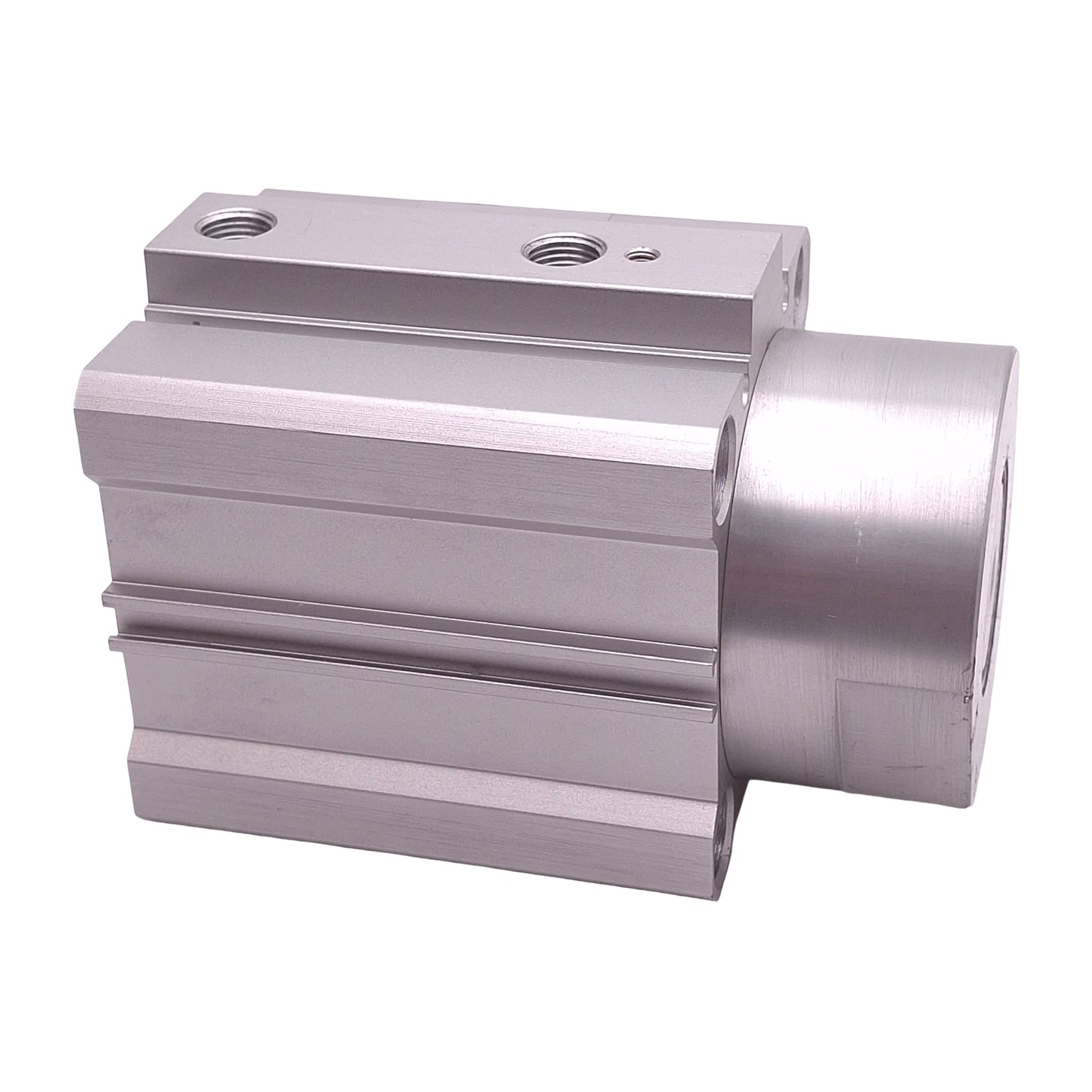 Used SMC RSDQB50-20D Pneumatic Stopper Cylinder ø50mm Bore, 20mm Stroke, Rc1/8, 1MPa
