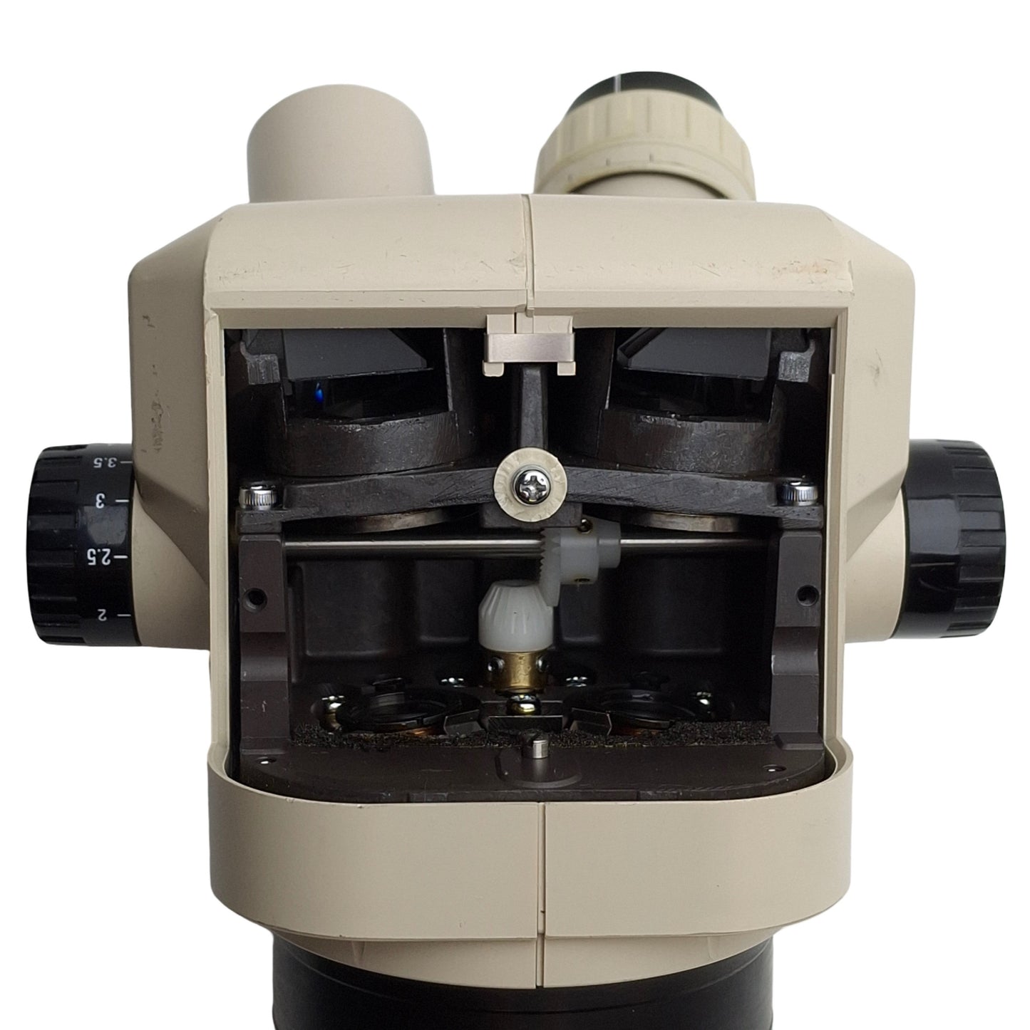 For parts or not working Olympus SZ4045 Binocular Stereo Microscope Head 0.67-4X Zoom *For Parts*