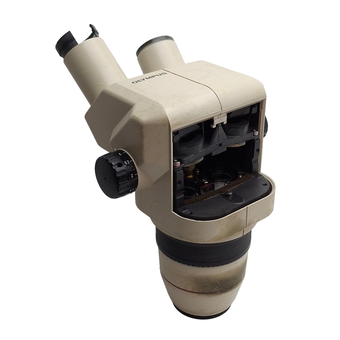For parts or not working Olympus SZ4045 Binocular Stereo Microscope Head, 0.67-4X Zoom *For Parts*