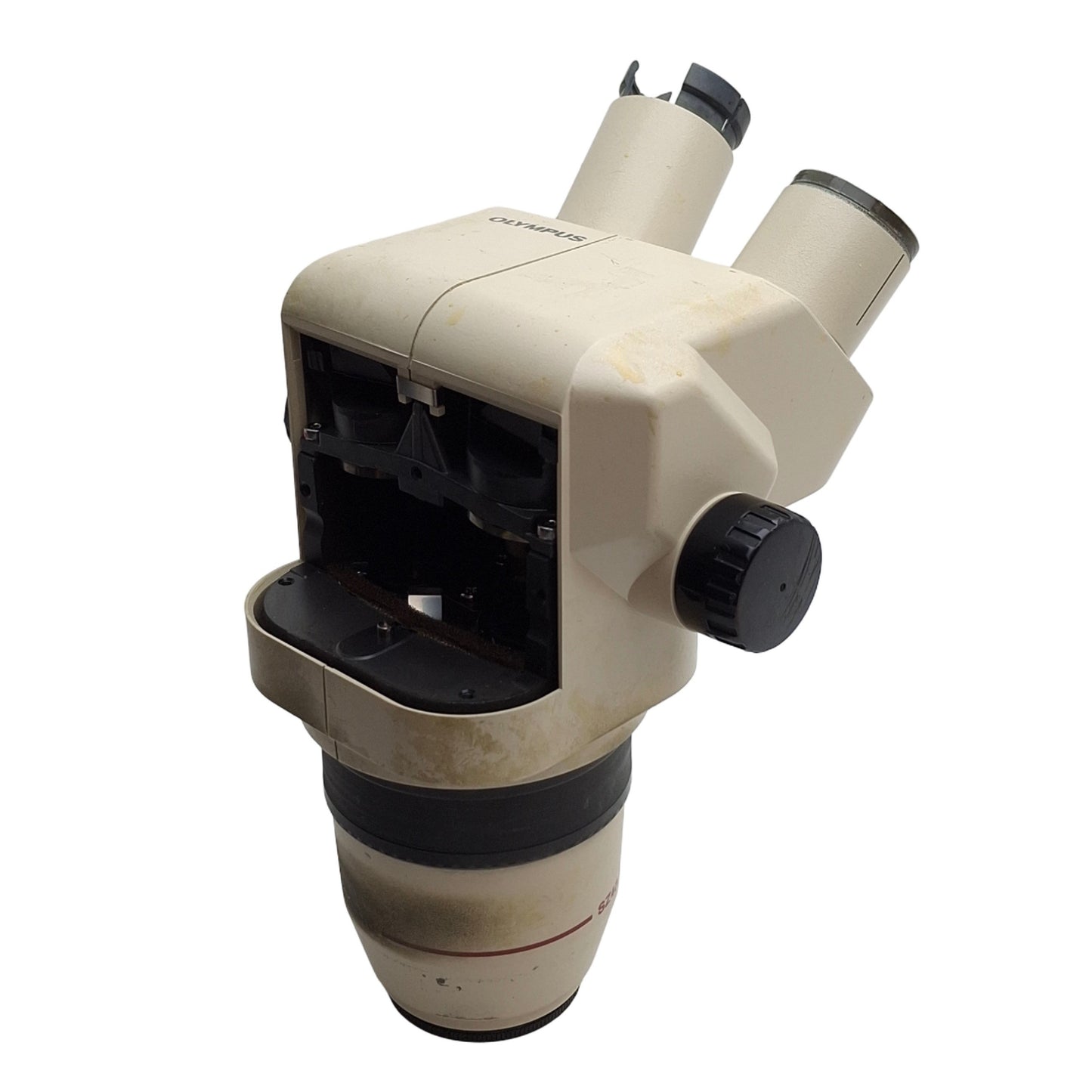 For parts or not working Olympus SZ4045 Binocular Stereo Microscope Head, 0.67-4X Zoom *For Parts*