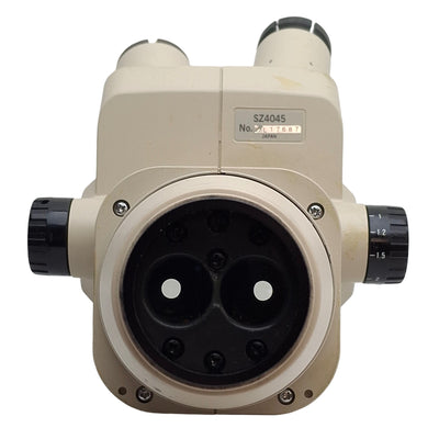 For parts or not working Olympus SZ4045 Binocular Stereo Microscope Head, 0.67-4X Zoom *For Parts*