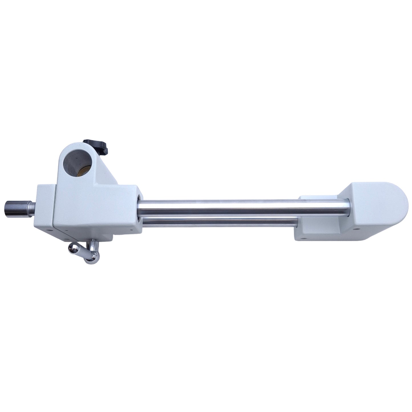 Used Microscope Double Arm Boom Stand ø1-1/4" Pole, 17-3/4" Length, 9-1/4" Adjustment