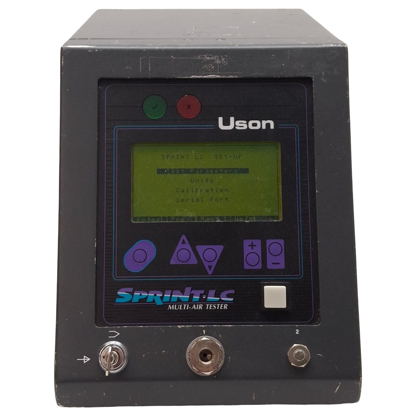 Used Uson LC-PF Sprint LC Multi-Air Pressure Decay Tester 0-10psig, RS232, 110/220VAC