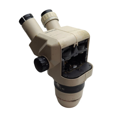 For parts or not working Olympus SZ4045 Binocular Stereo Microscope Head, 0.67-4X Zoom *For Parts*