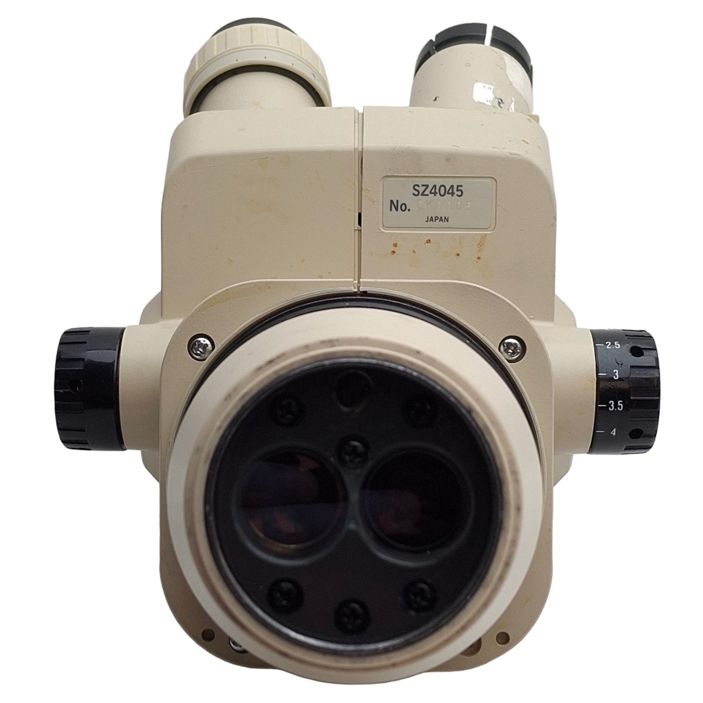 For parts or not working Olympus SZ4045 Binocular Stereo Microscope Head, 0.67-4X Zoom *For Parts*