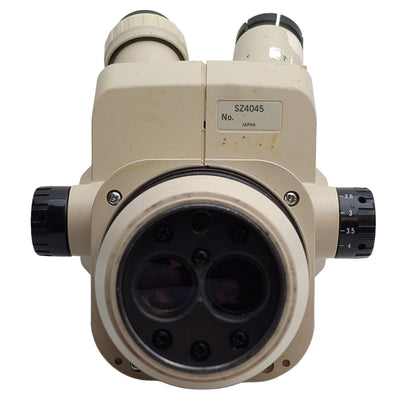 For parts or not working Olympus SZ4045 Binocular Stereo Microscope Head, 0.67-4X Zoom *For Parts*