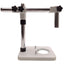 Used Mircoscope Boom Arm Stand 7-7/8in x 10in Base, 16-1/8in Arm Length, ø32mm Post