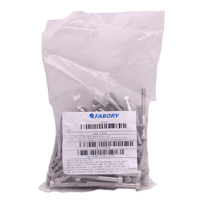 New Lot of 100 U51050.019.0200 Socket Head Cap Screw, #10-32 Thread x 2in L, SS