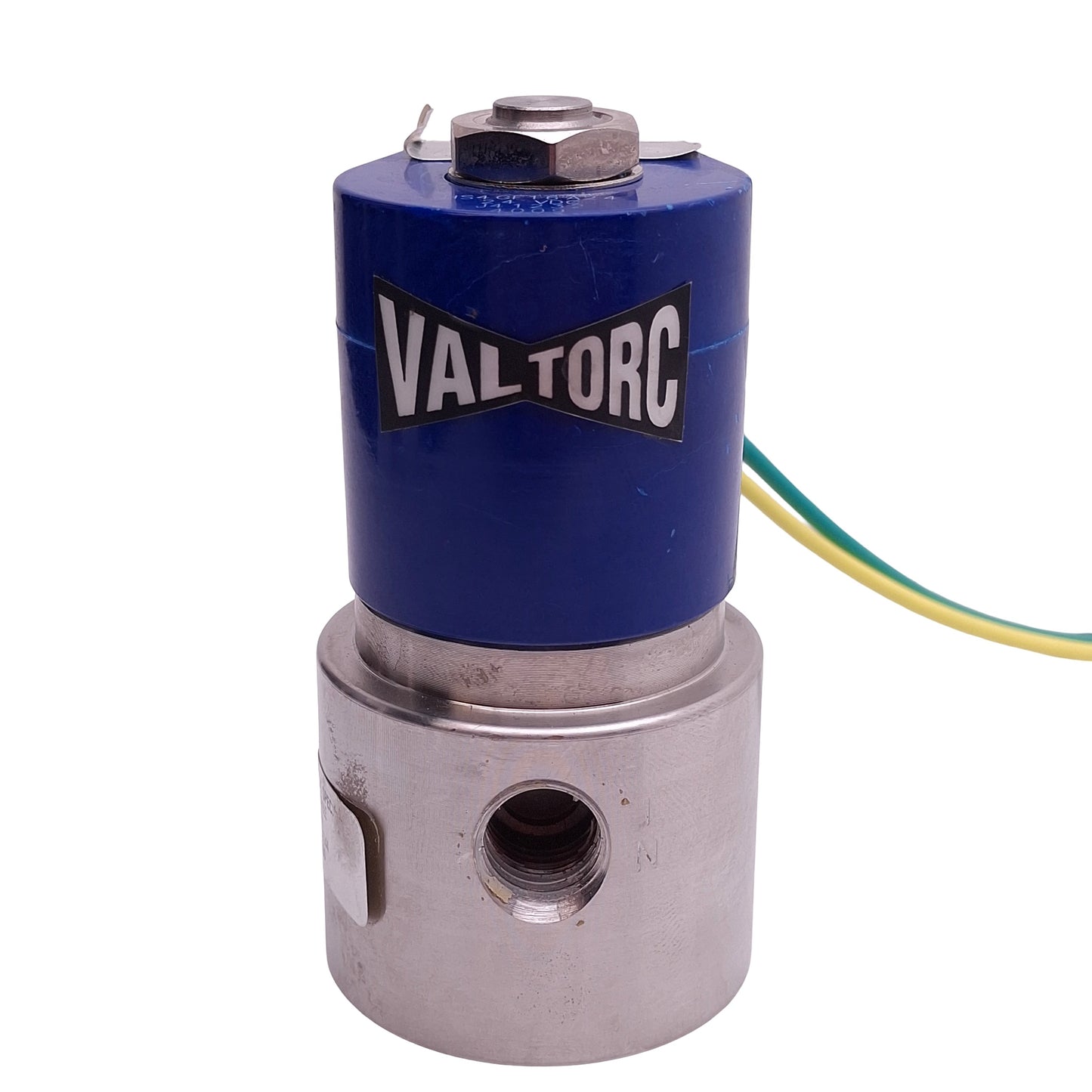 Used Valtorc HS4GF16A24 Solenoid Valve, 2-Way N.C., 1/4in NPT, 24VDC Coil