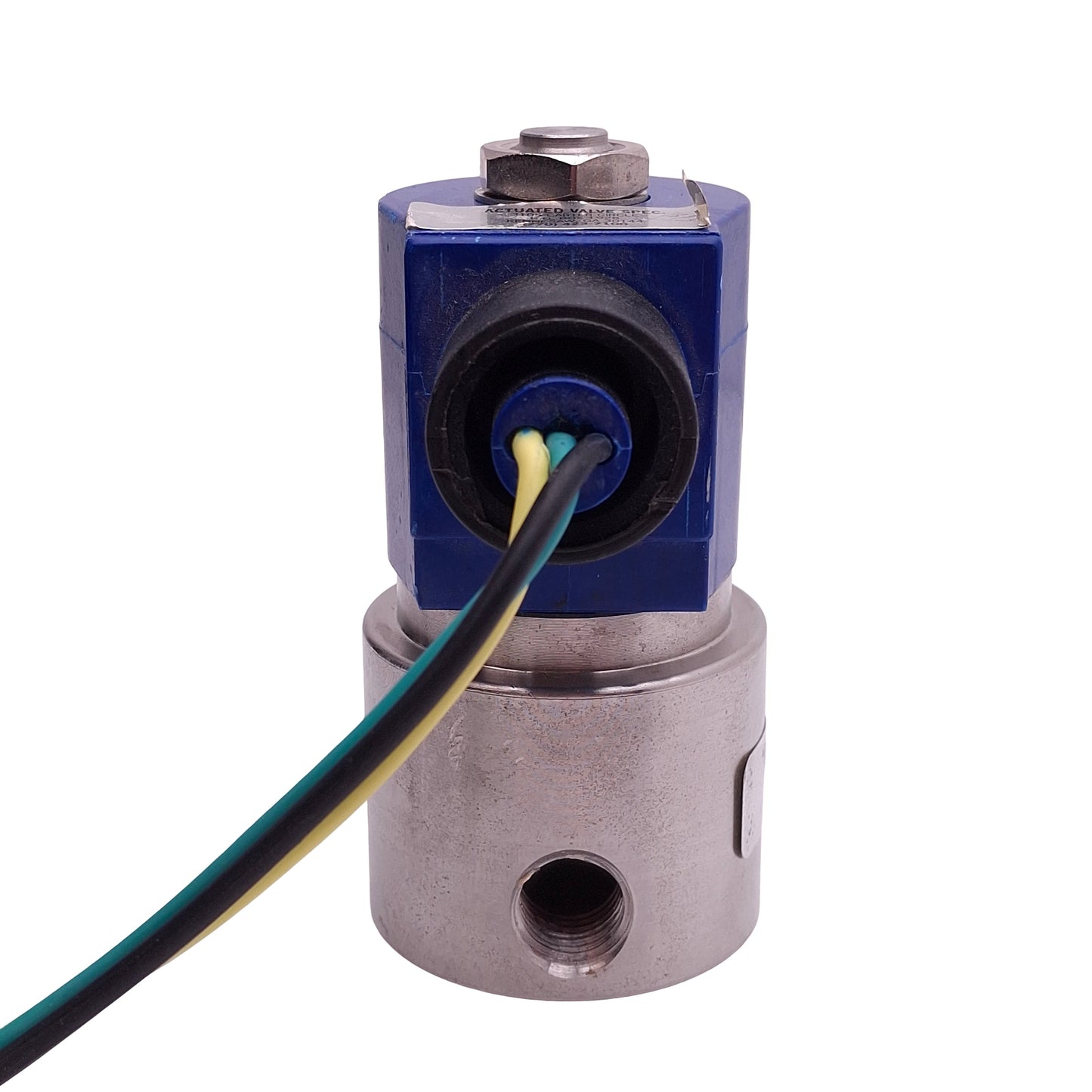 Used Valtorc HS4GF16A24 Solenoid Valve, 2-Way N.C., 1/4in NPT, 24VDC Coil