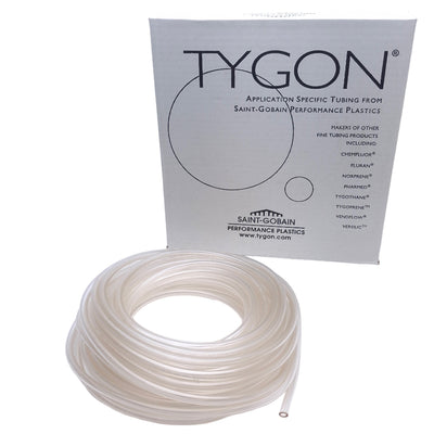 New Tygon AAB00010 Phthalate-Free Flexible Tubing ø5/32in ID, ø9/32in OD, 50' Length