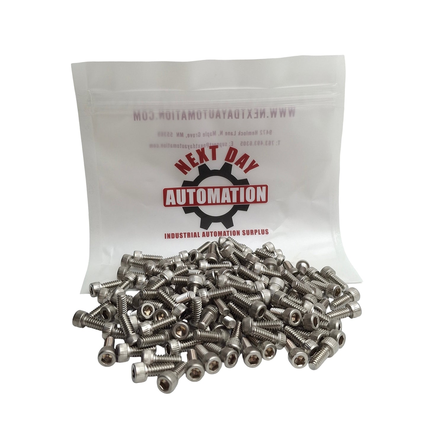 New Lot of 300 Socket Head Capped Screws, 10-24 Thread x 15/32in Length (0.46in), SS