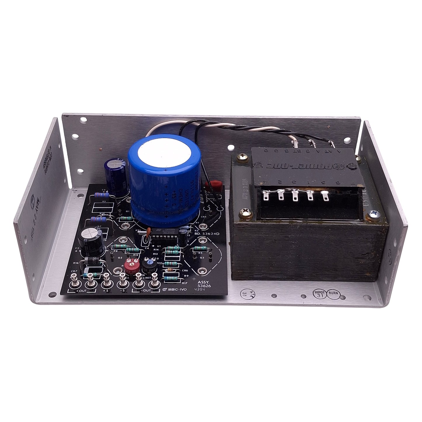 New Power-One HD24-4.8-A Switching Mode Power Supply, 100-240VAC In, 4.8A 24VDC Out